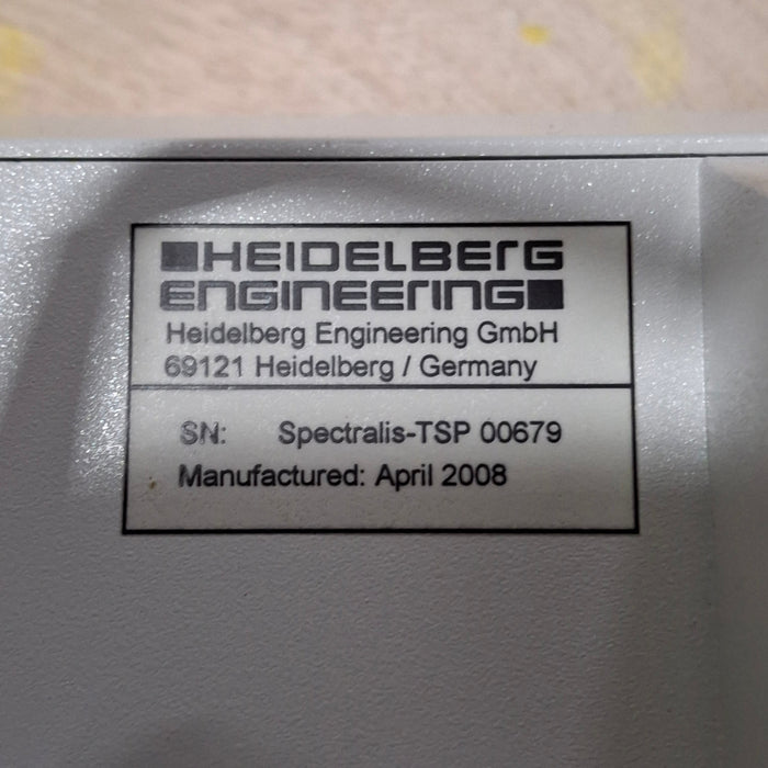 Heidelberg Engeneering HRA + OCT Spectralis Multimodal Imaging Platform