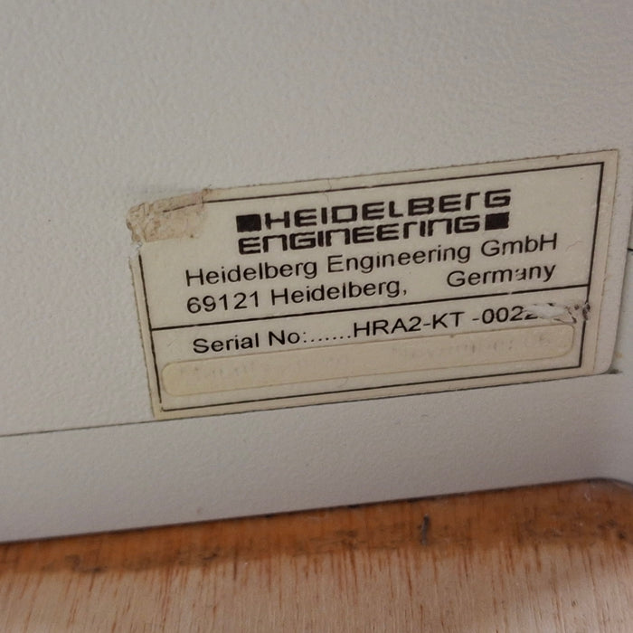 Heidelberg Engeneering HRA + OCT Spectralis Multimodal Imaging Platform