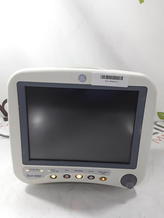 GE Healthcare Dash 4000 - GE/Nellcor SpO2 Patient Monitor