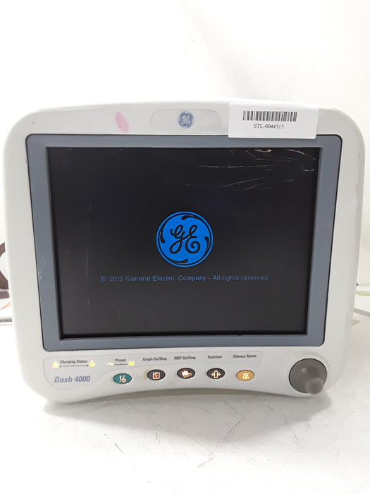 GE Healthcare Dash 4000 - GE/Nellcor SpO2 Patient Monitor