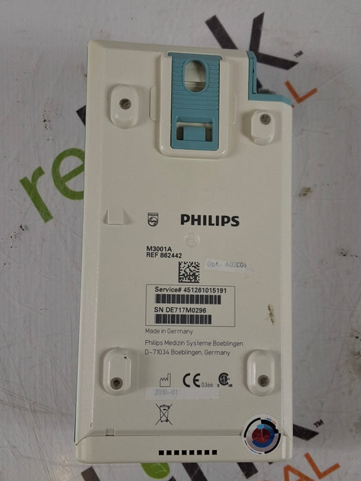 Philips M3001A-A02C06 OxiMax SpO2, NIBP, ECG, Temp, IBP MMS Module