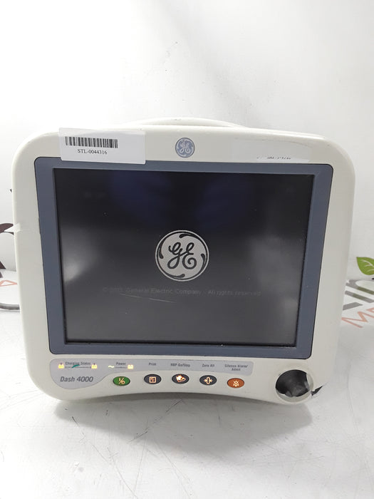 GE Healthcare Dash 4000 - GE/Nellcor SpO2 Patient Monitor