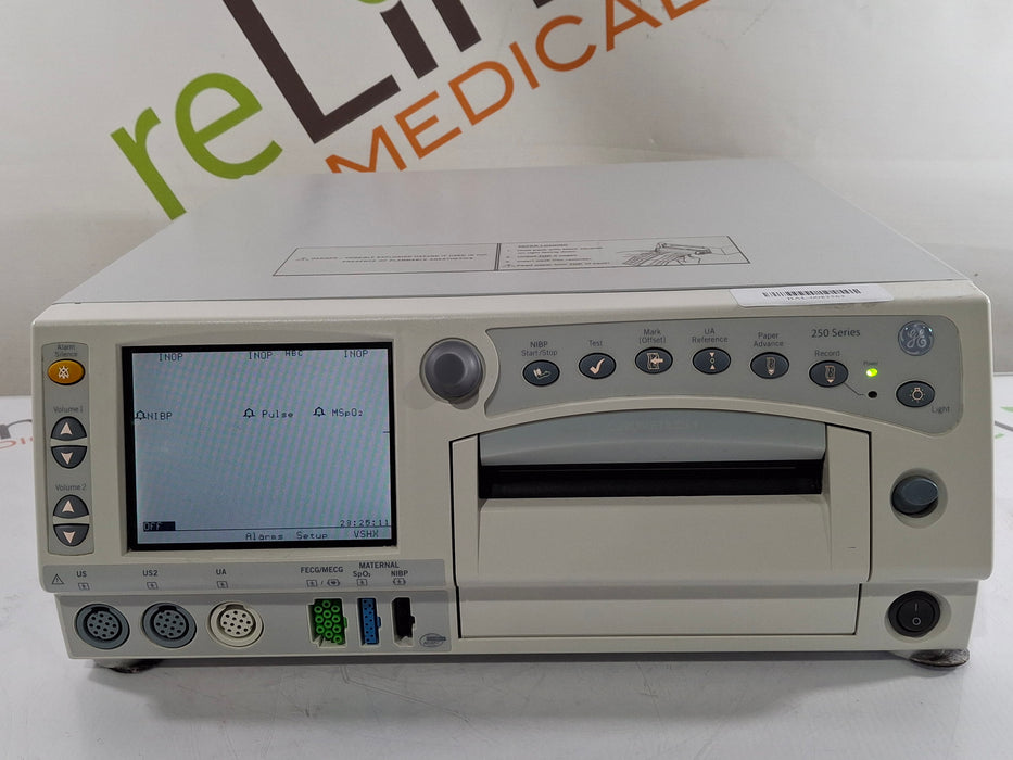 GE Healthcare Corometrics 250cx Series Model 259cx Fetal Monitor
