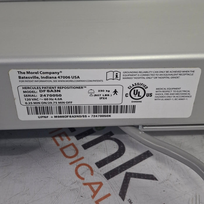 The Morel Company Hercules Patient Repositioner