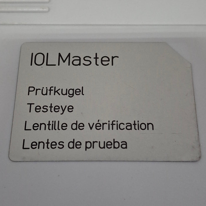 Carl Zeiss IOL Master TestEye Optical Biometer