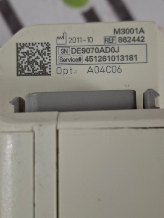 Philips M3001A-A04C06 OxiMax SpO2, NIBP, ECG, Temp, IBP MMS Module