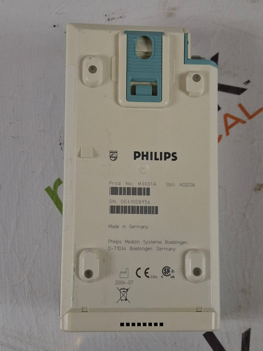 Philips M3001A-A02C06 OxiMax SpO2, NIBP, ECG, Temp, IBP MMS Module