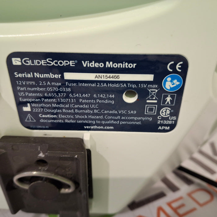 Verathon Medical, Inc Glidescope Video Laryngoscope