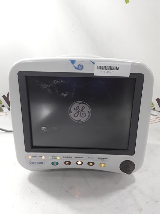 GE Healthcare Dash 4000 - GE/Nellcor SpO2 Patient Monitor
