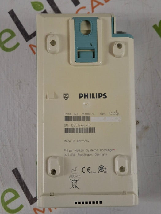 Philips M3001A-A02C06 OxiMax SpO2, NIBP, ECG, Temp, IBP MMS Module