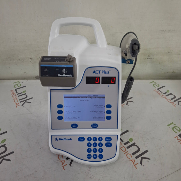 Medtronic ACT Plus Automated Coagulation Timer