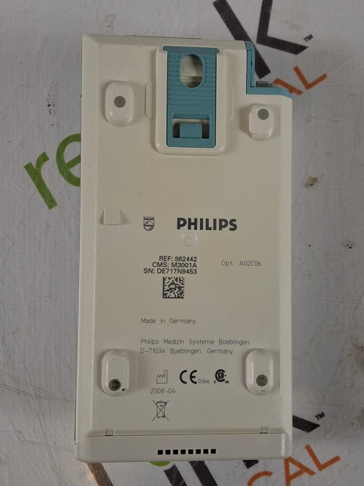 Philips M3001A-A02C06 OxiMax SpO2, NIBP, ECG, Temp, IBP MMS Module
