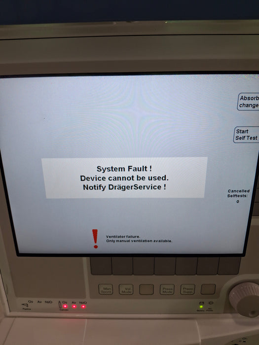 Draeger Medical Apollo Anesthesia System