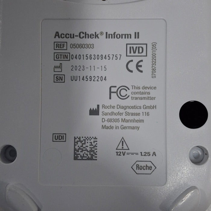 Roche Diagnostics Accu-Check Inform II Blood Glucose Meter