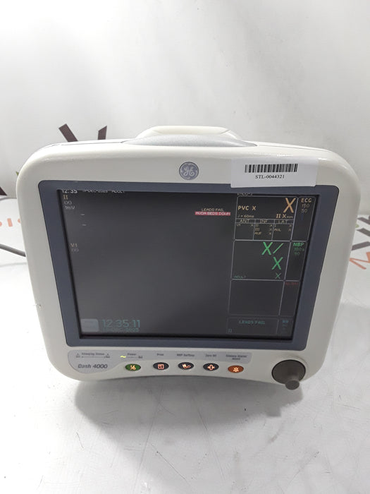 GE Healthcare Dash 4000 - Masimo SpO2 Patient Monitor