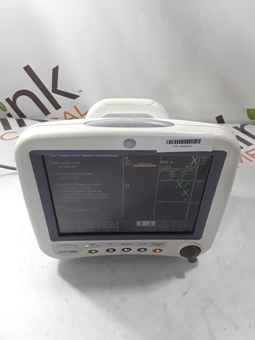 GE Healthcare Dash 4000 - Masimo SpO2 Patient Monitor