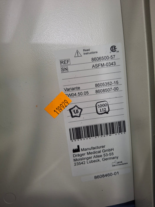 Draeger Medical Apollo Anesthesia System