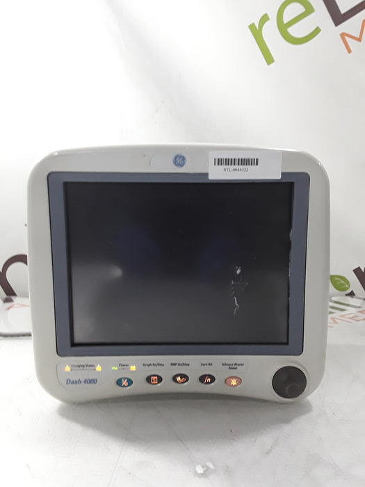 GE Healthcare Dash 4000 - Masimo SpO2 Patient Monitor