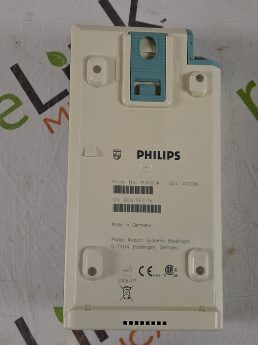 Philips M3001A-A02C06 OxiMax SpO2, NIBP, ECG, Temp, IBP MMS Module