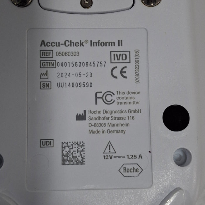 Roche Diagnostics Accu-Check Inform II Blood Glucose Meter