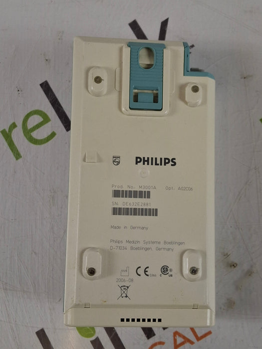 Philips M3001A-A02C06 OxiMax SpO2, NIBP, ECG, Temp, IBP MMS Module