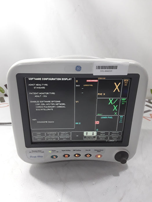 GE Healthcare Dash 4000 - Masimo SpO2 Patient Monitor