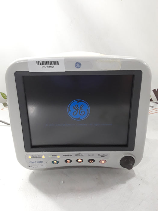 GE Healthcare Dash 4000 - Masimo SpO2 Patient Monitor