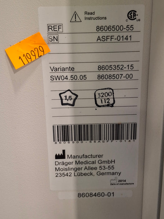 Draeger Medical Apollo Anesthesia System