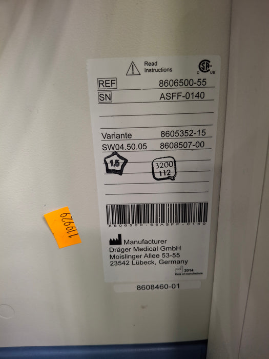 Draeger Medical Apollo Anesthesia System