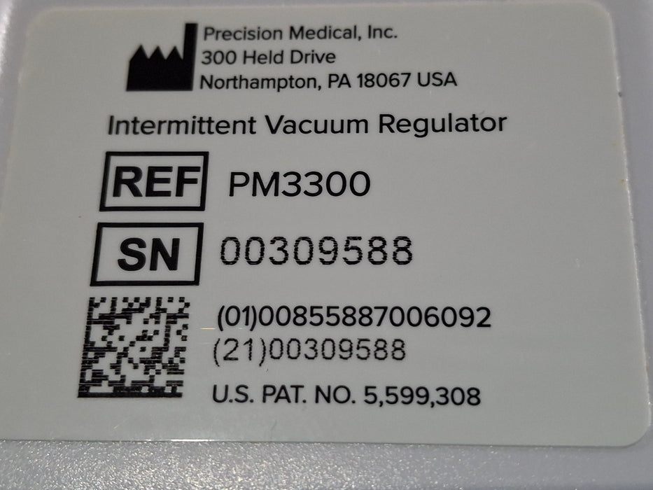 Precision Medical PM3300 Intermittent Vacuum Regulator