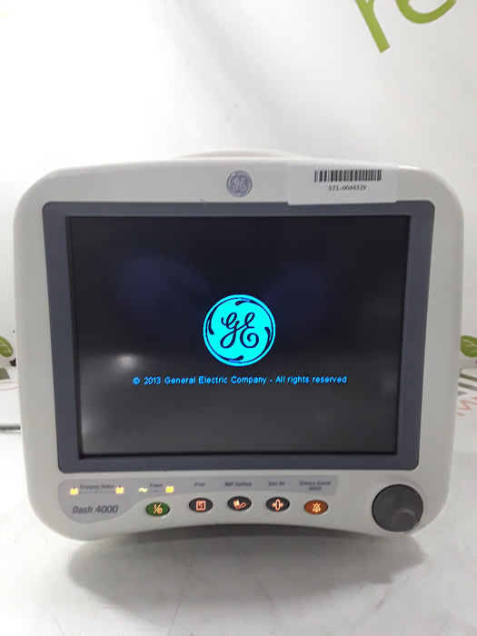 GE Healthcare Dash 4000 - Masimo SpO2 Patient Monitor