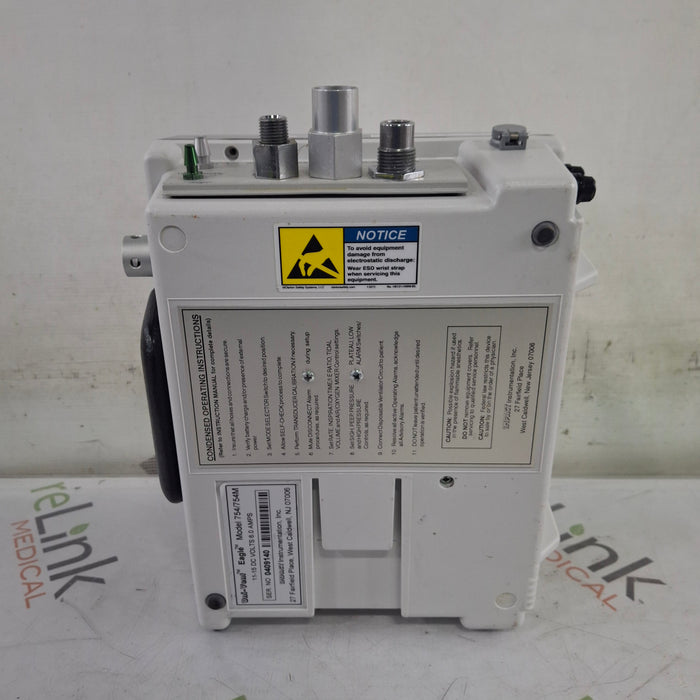 Impact Instrumentation Inc. Uni-Vent 754 Portable Ventilator