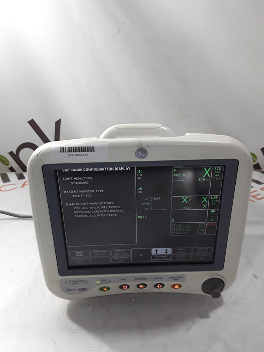 GE Healthcare Dash 4000 - GE/Nellcor SpO2 Patient Monitor