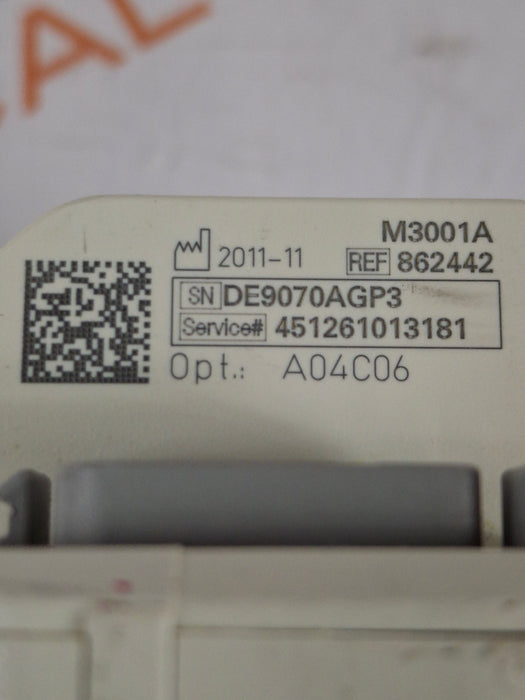 Philips M3001A-A04C06 OxiMax SpO2, NIBP, ECG, Temp, IBP MMS Module