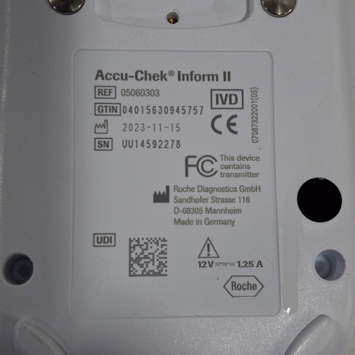 Roche Diagnostics Accu-Check Inform II Blood Glucose Meter