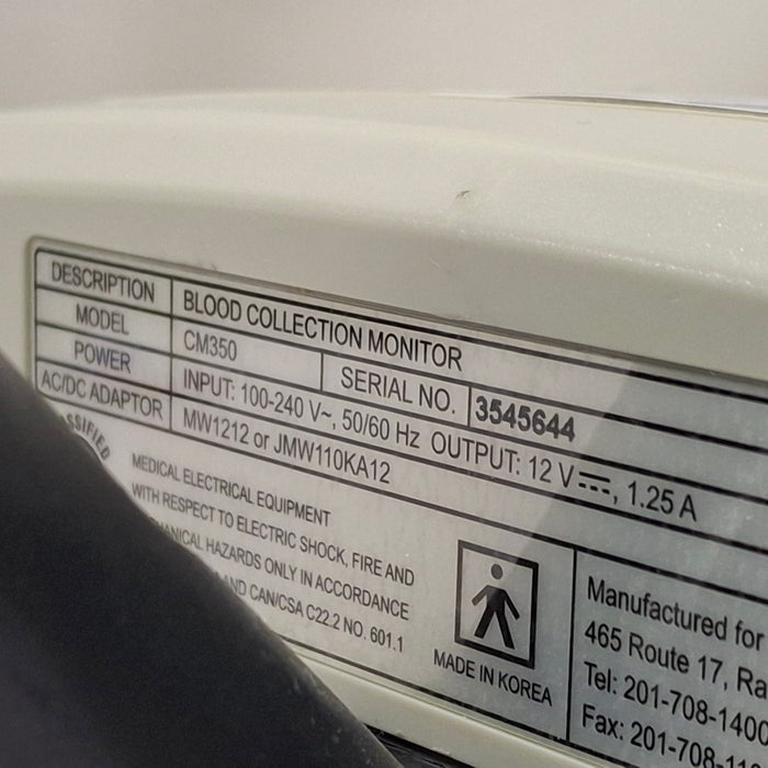 Genesis BPS CM350 Blood Collection Monitor