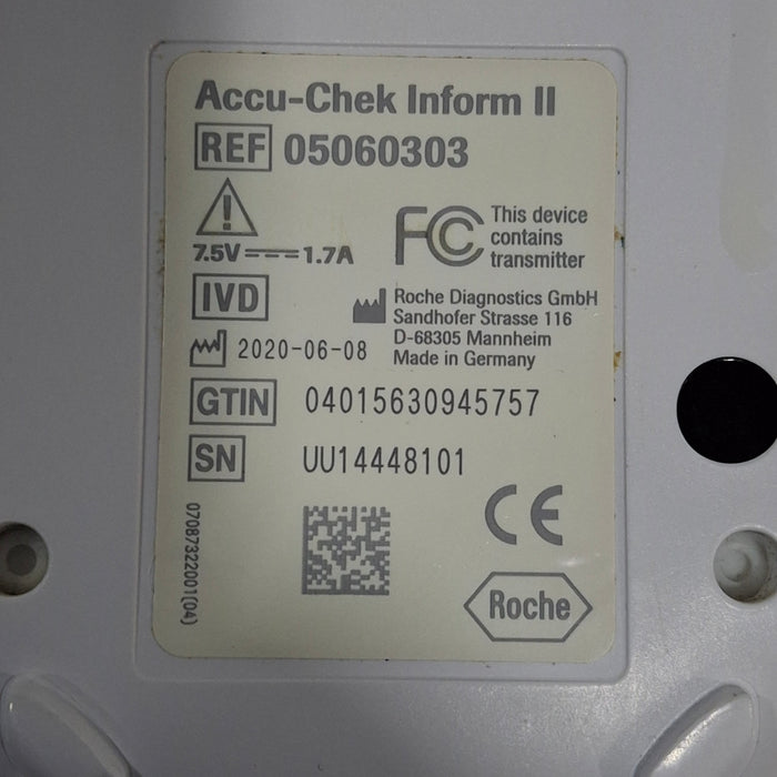 Roche Diagnostics Accu-Check Inform II Blood Glucose Meter