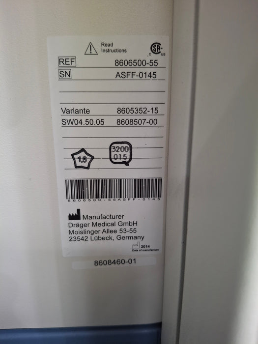 Draeger Medical Apollo Anesthesia System