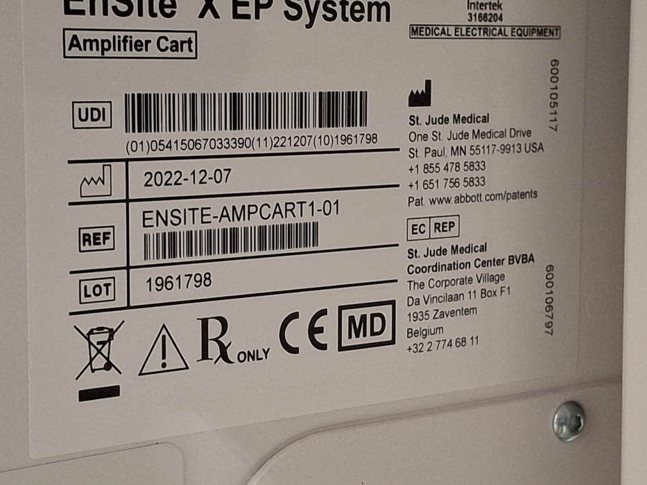 St. Jude Medical, Inc. Ensite Velocity Cardiac Mapping System