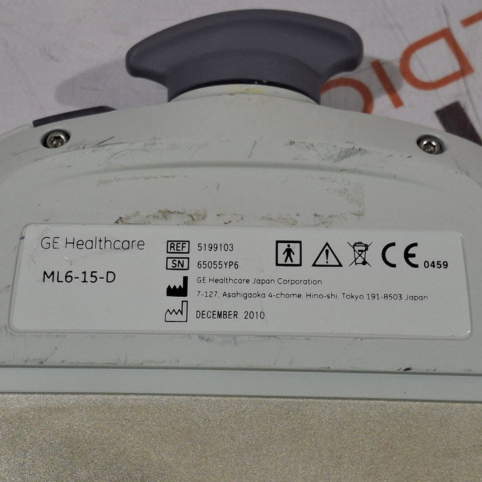 GE Healthcare ML6-15-D Matrix Linear Transducer