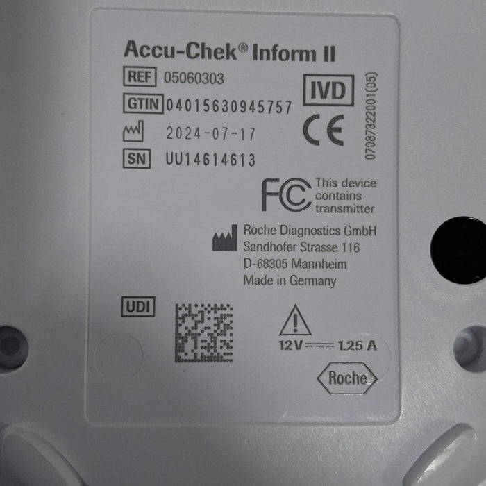 Roche Diagnostics Accu-Check Inform II Blood Glucose Meter