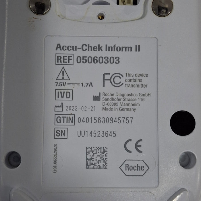 Roche Diagnostics Accu-Check Inform II Blood Glucose Meter