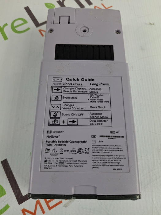 Nellcor N-85 Pulse Oximeter
