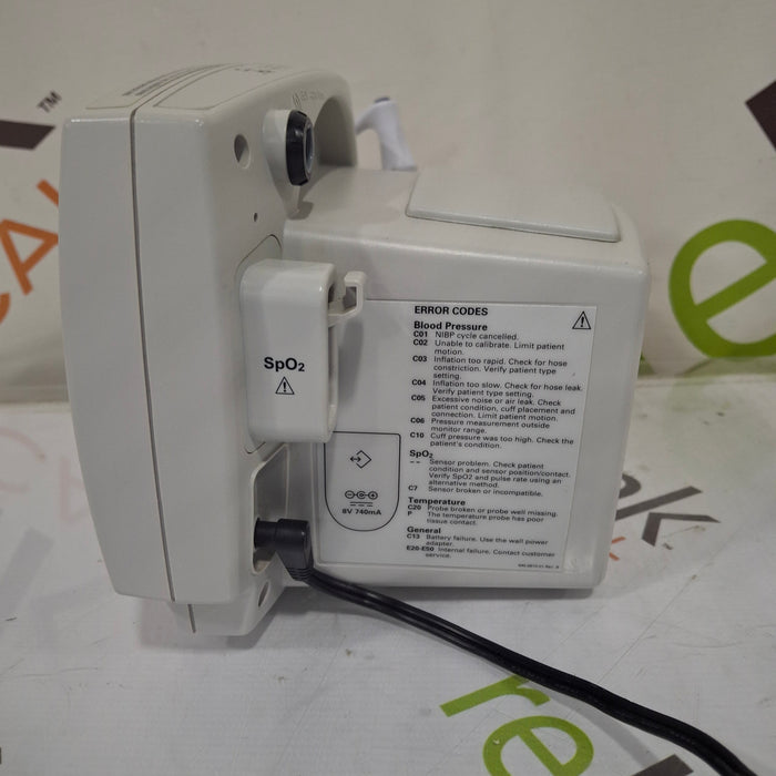 Welch Allyn 300 Series - Nellcor SpO2, Temp Vital Signs Monitor