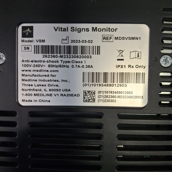 Medline VSM Vital Signs Monitor