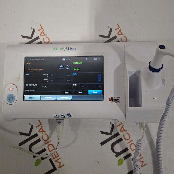 Welch Allyn Connex 73MT Spot Bluetooth - Masimo SpO2, SureTemp Monitor