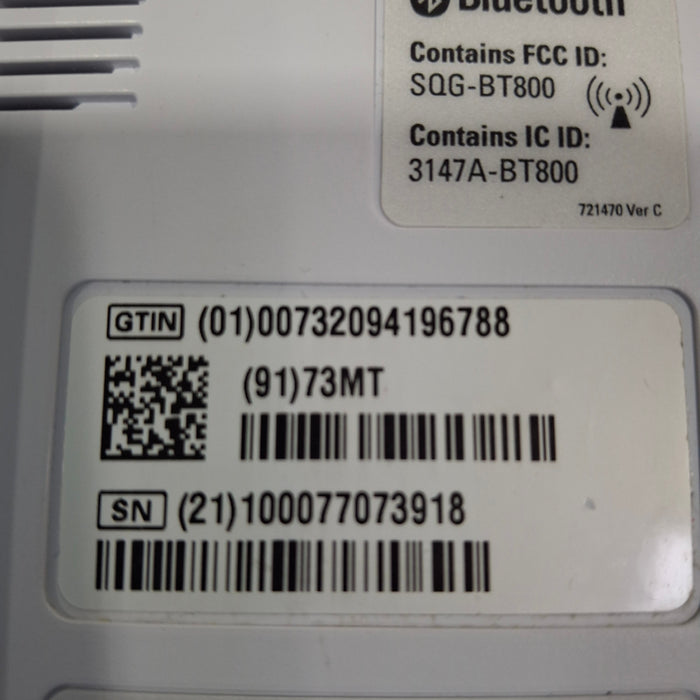 Welch Allyn Connex 73MT Spot Bluetooth - Masimo SpO2, SureTemp Monitor