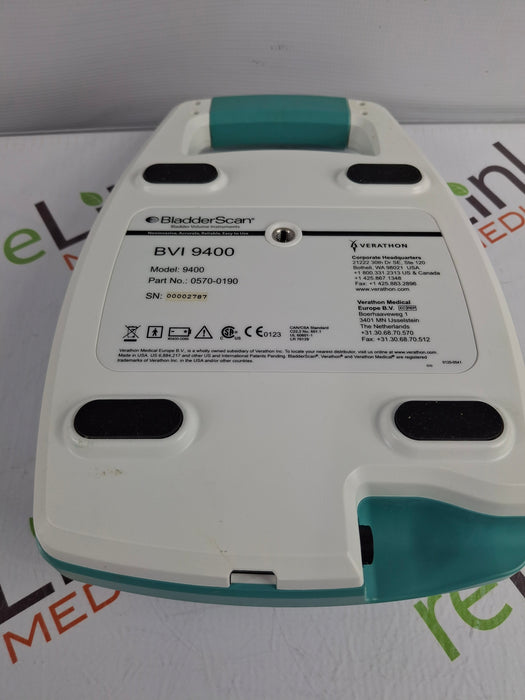 Verathon Medical, Inc BVI 9400 Bladderscan