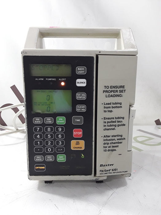 Baxter Flo-Gard 6201 Infusion Pump