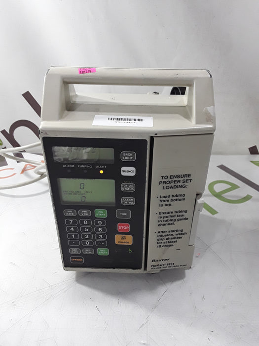 Baxter Flo-Gard 6201 Infusion Pump